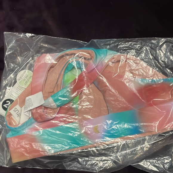 25M.- Women’s Halter Swimsuit Bikini Top Swimsuit Top. Multi Color - Picture 3 of 4